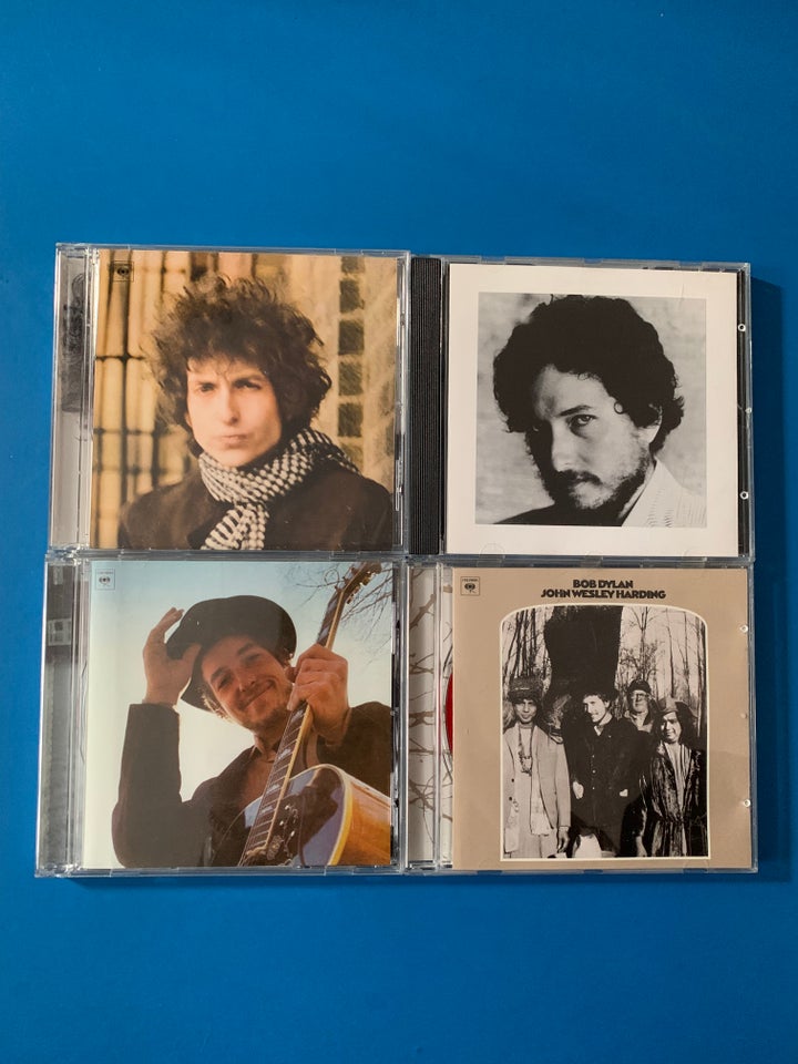 BOB DYLAN: 4 CD ALBUMS, folk