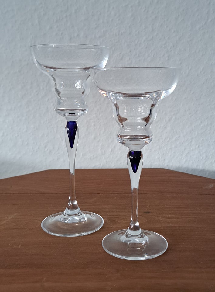 Glas, Lysestager, Cristal