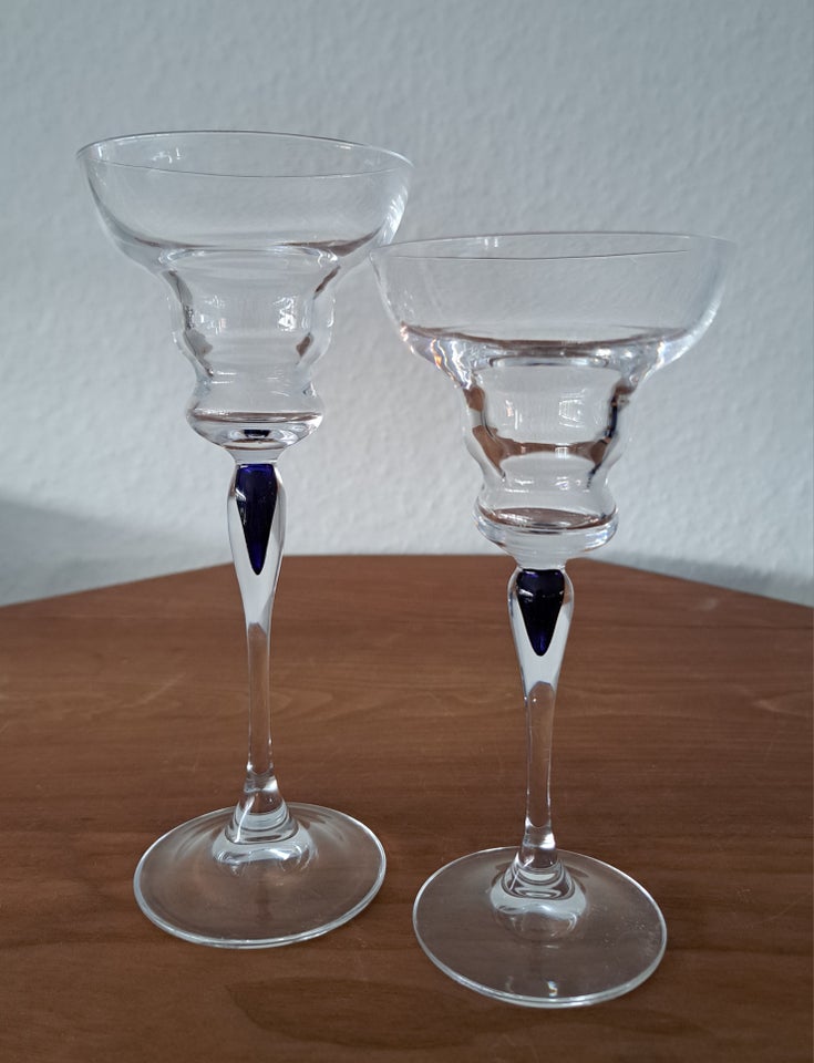 Glas, Lysestager, Cristal