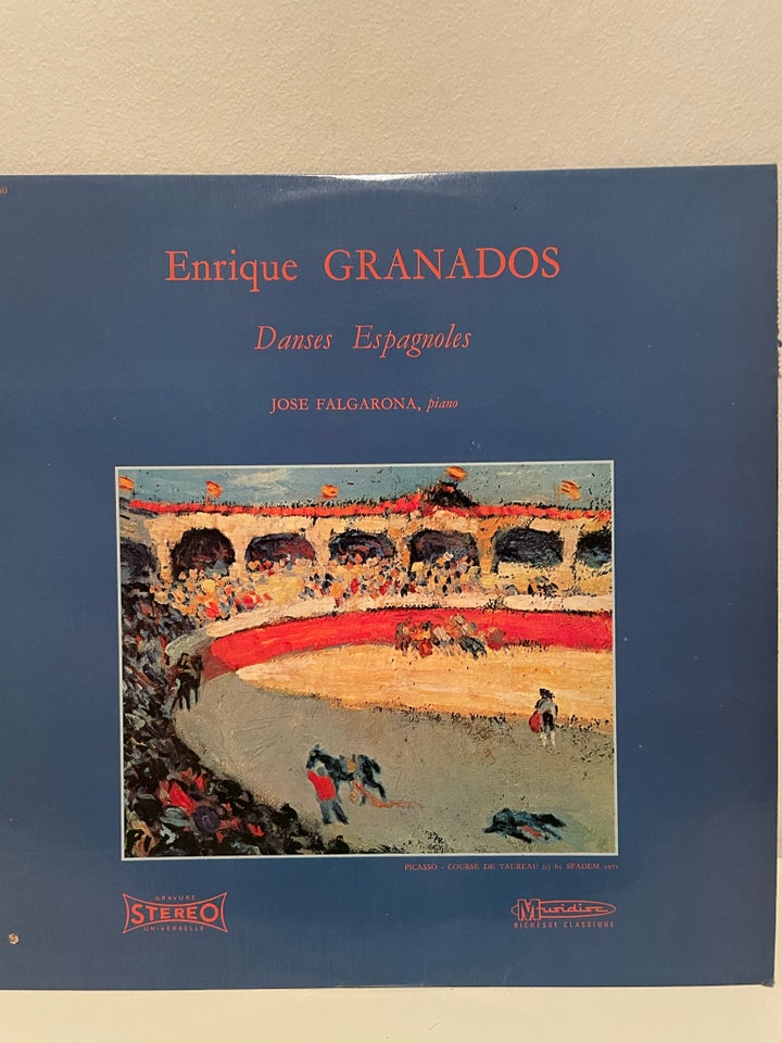 LP, Enrique Granados, Danses