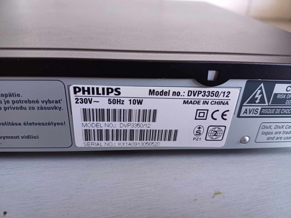 Dvd-afspiller, Philips,