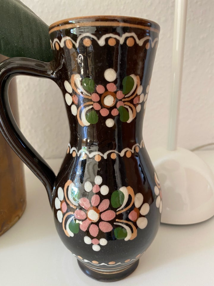 Vase Vintage motiv: Blomster