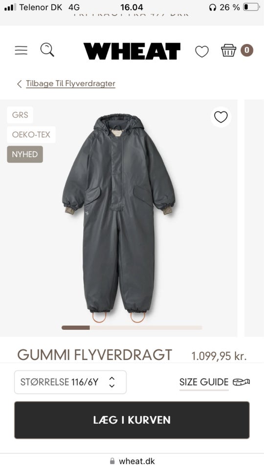 Flyverdragt, Gummi flyverdragt,