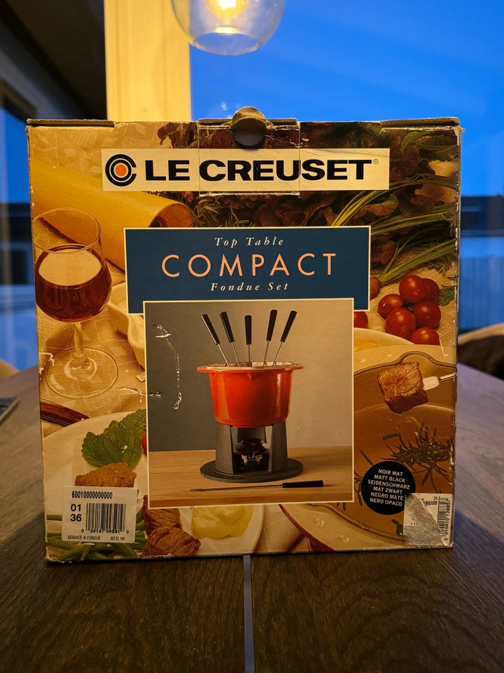 Fondue sæt i støbejern, Le Creuset