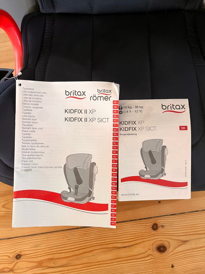 Autostol, op til 36 kg , Britax Römer