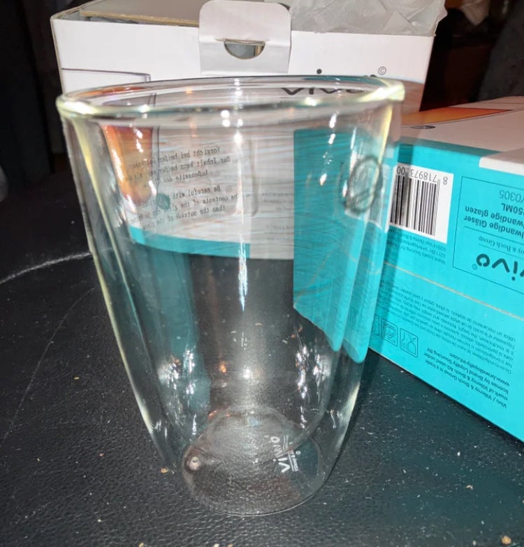 Glas Dobbeltsidet glas 250ml