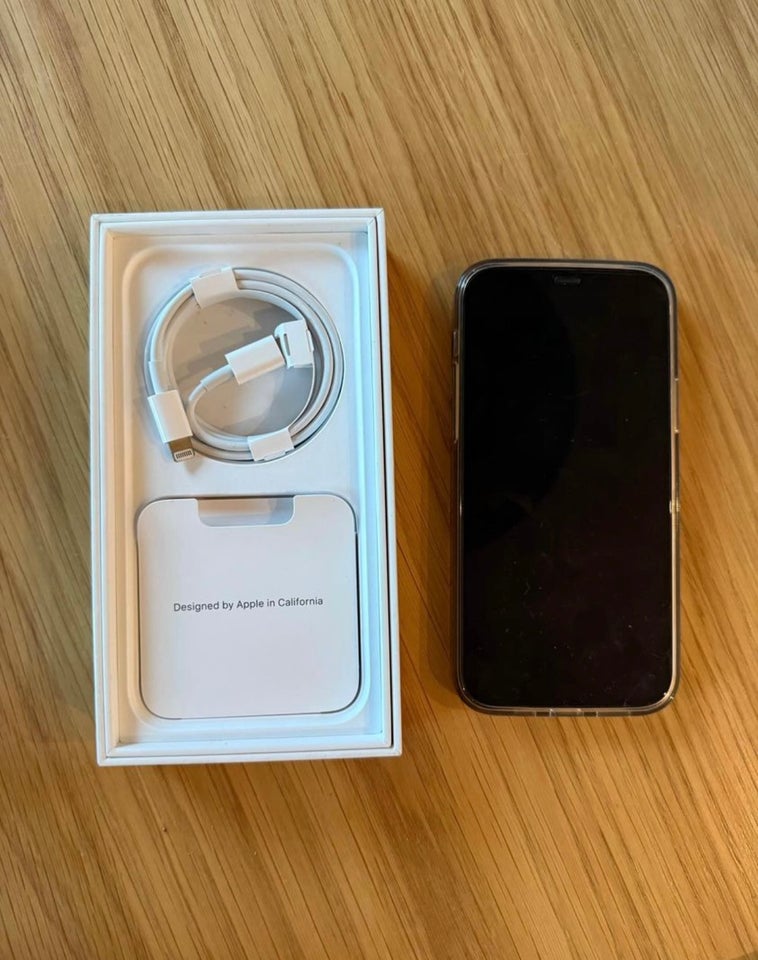 iPhone 12, 64 GB, sort