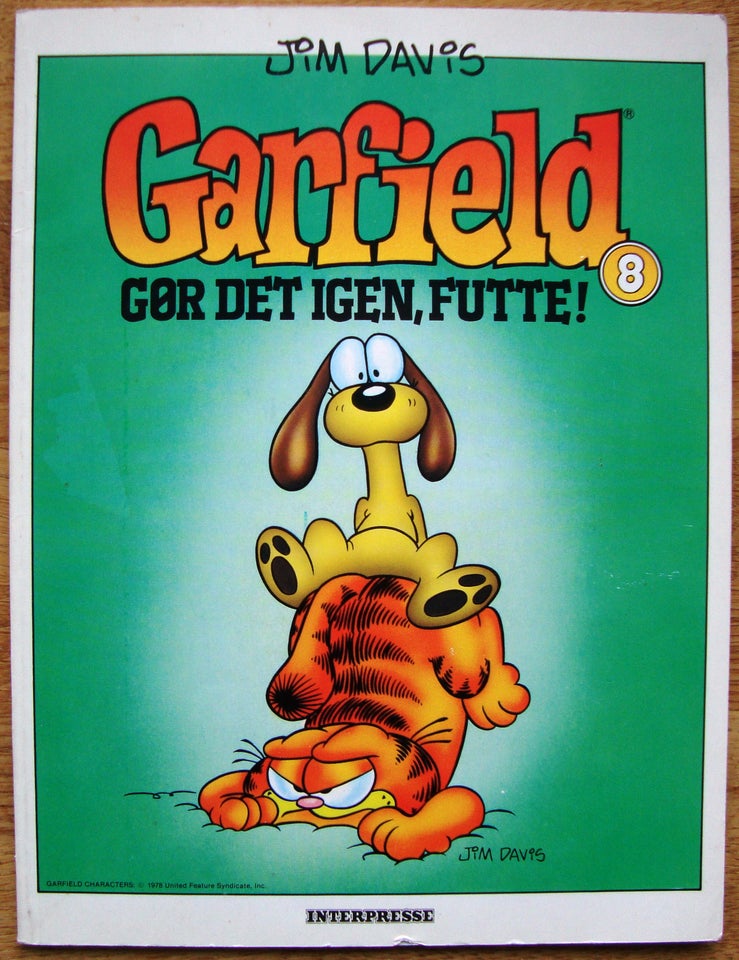 Garfield 8: Gør det igen, Futte!,