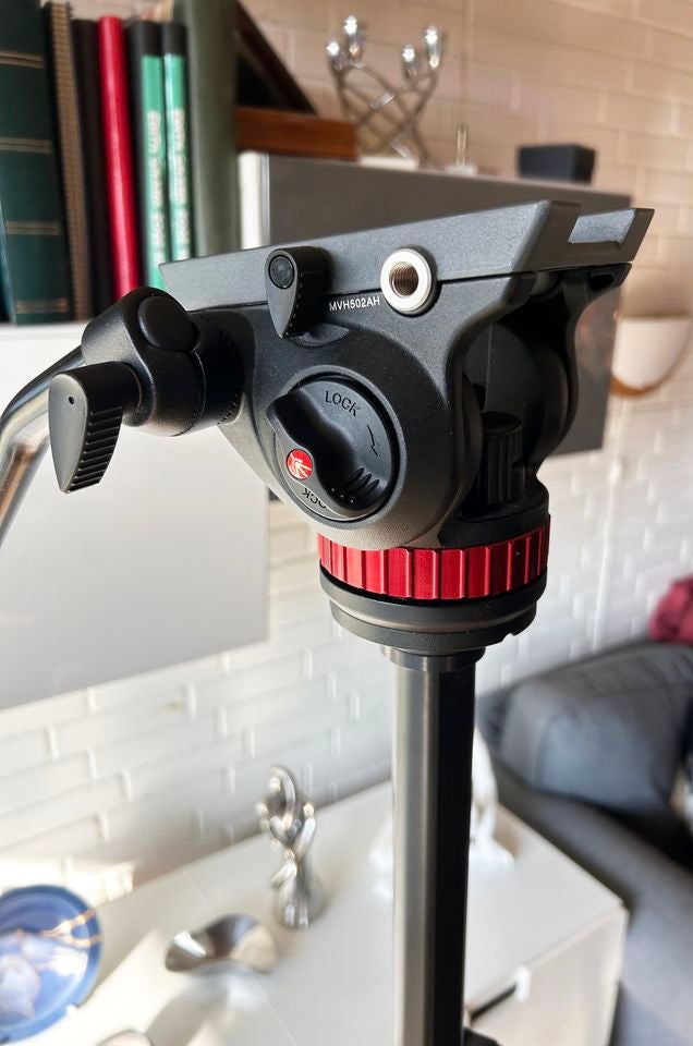 Stativ i kulfiber Manfrotto