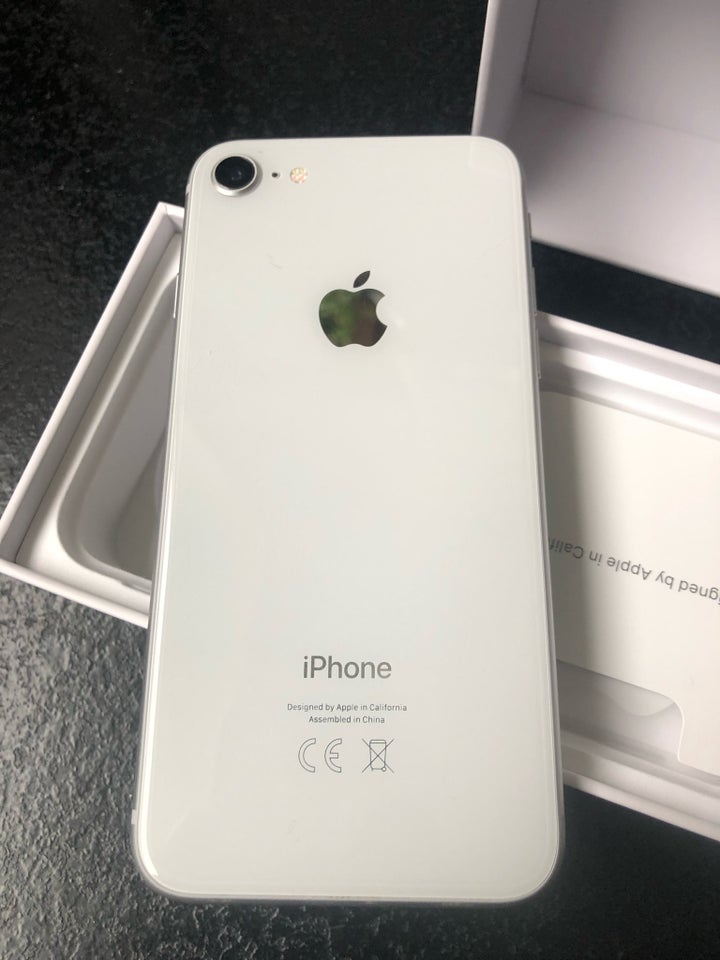 iPhone 8, 256 GB, hvid