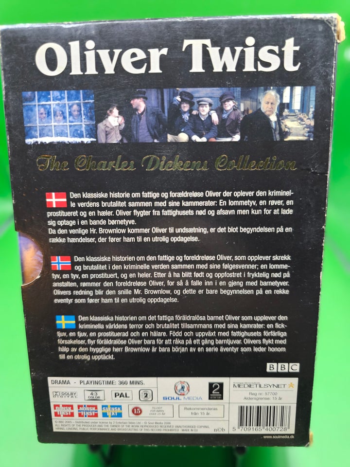 Oliver Twist, DVD, TV-serier