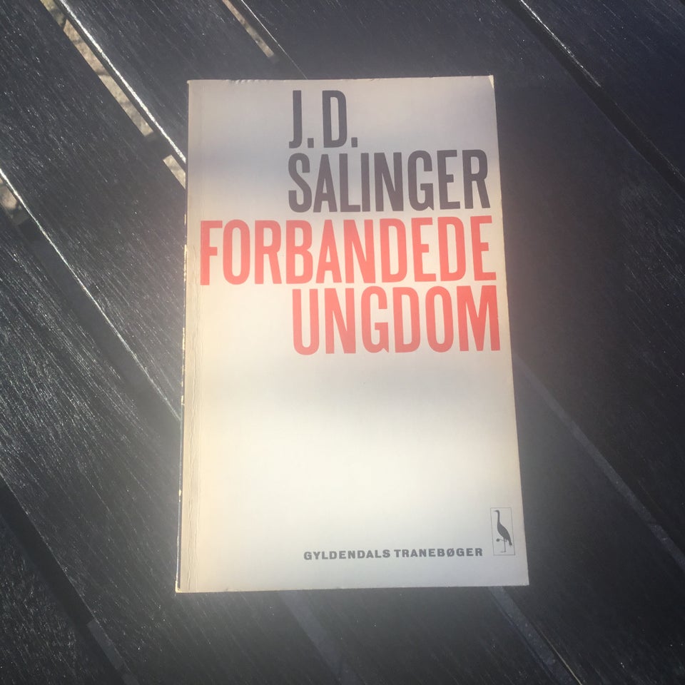 Forbandede ungdom J D Salinger