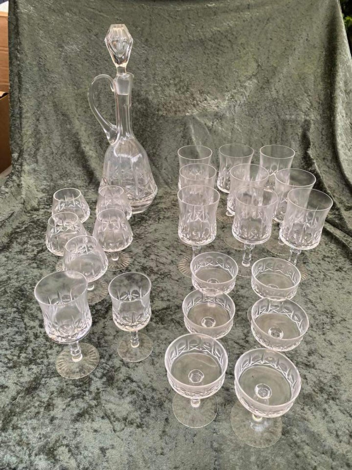 Glas, Blandet glas og karaffel,