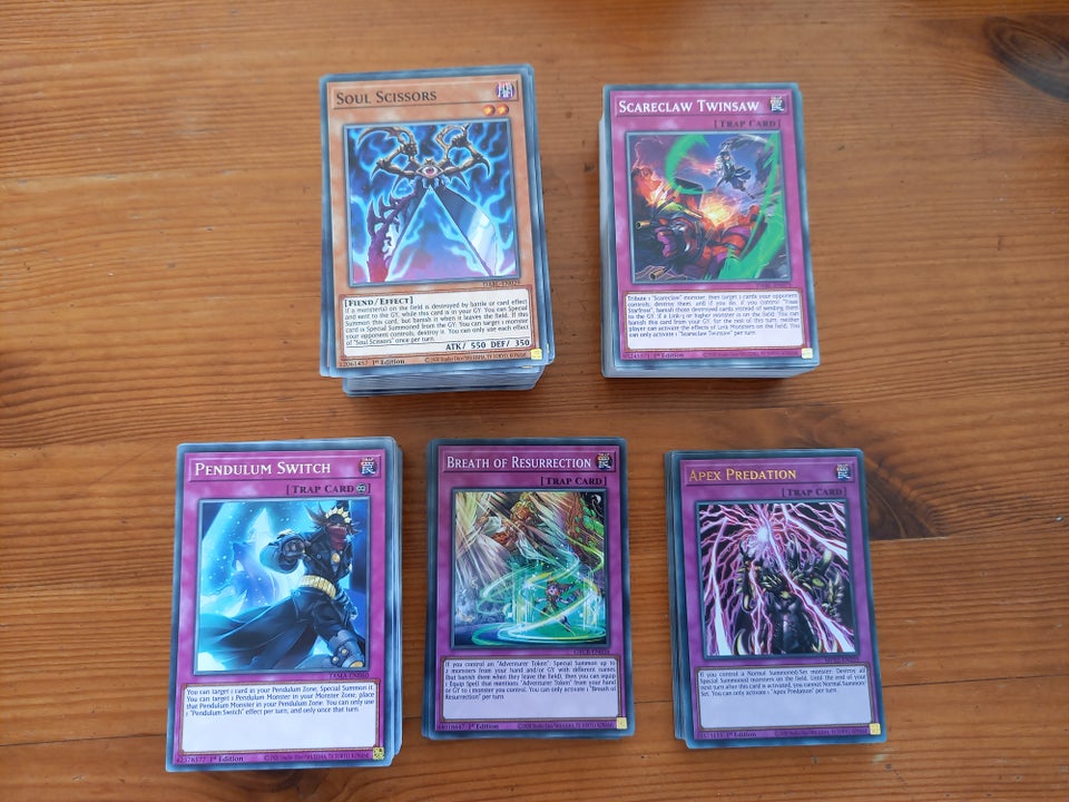 Samlekort Yugioh kort