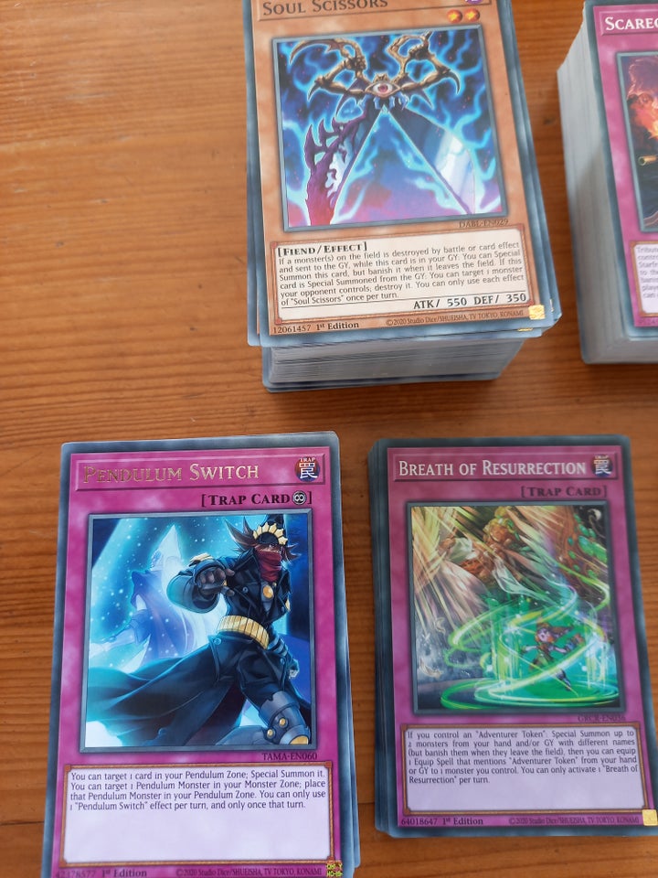 Samlekort Yugioh kort