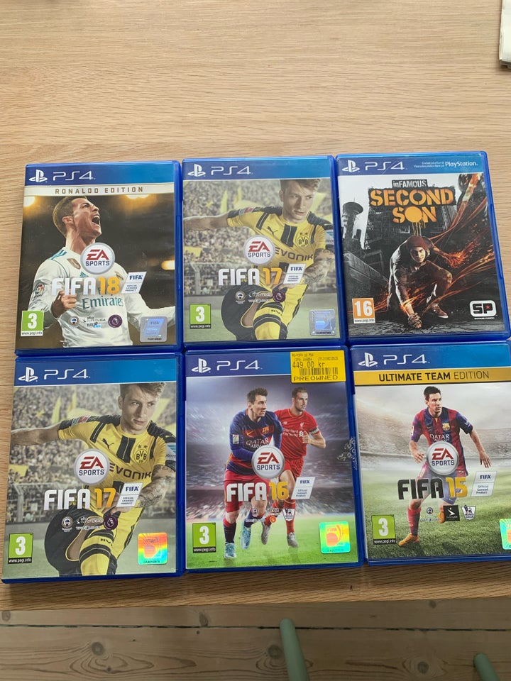 Fifa 15-18 PS4