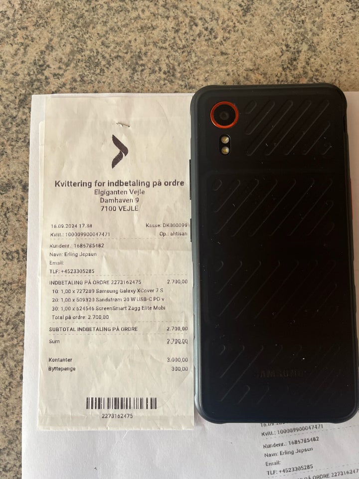 Samsung Galaxy XCover 7 , Perfekt