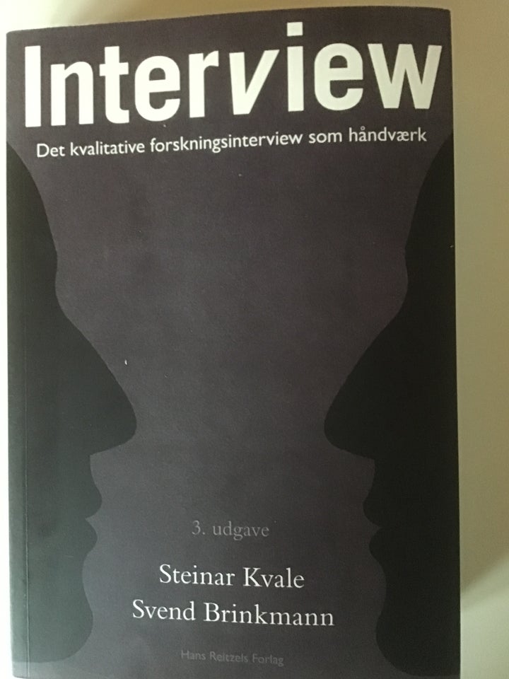 Interview, Steiner Kvale  Svend