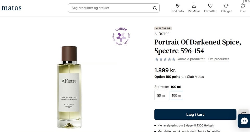 Eau de parfum, Alûstre