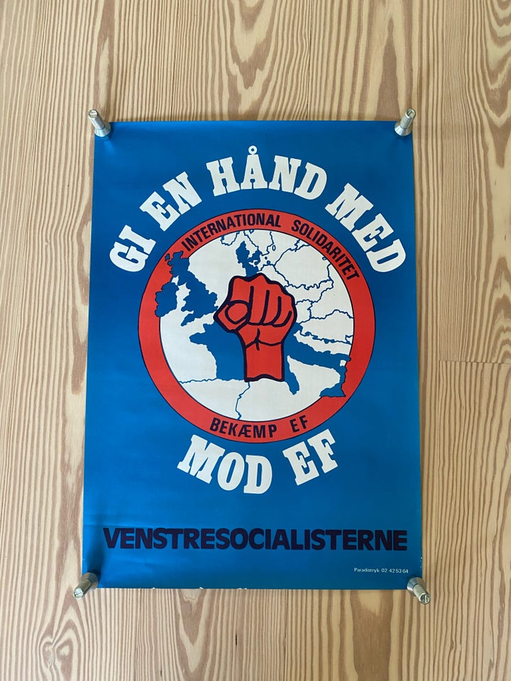 Valgplakat b: 42 h: 60