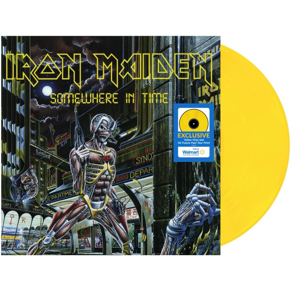 LP, Iron Maiden, ( GUL vinyl )