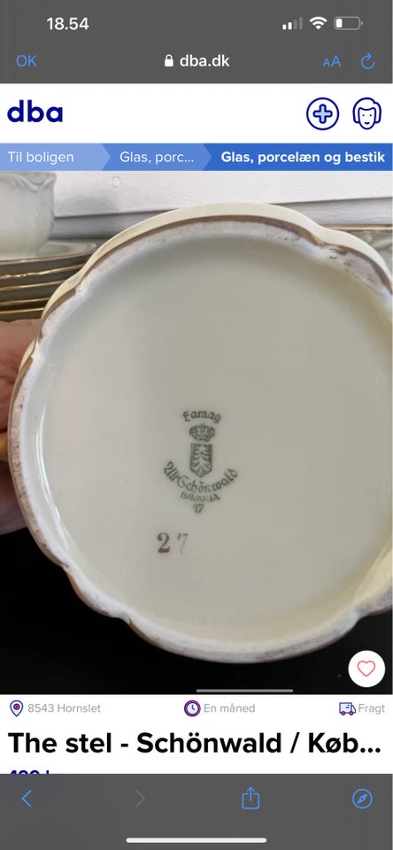 Porcelæn Kopper mm Schönwald