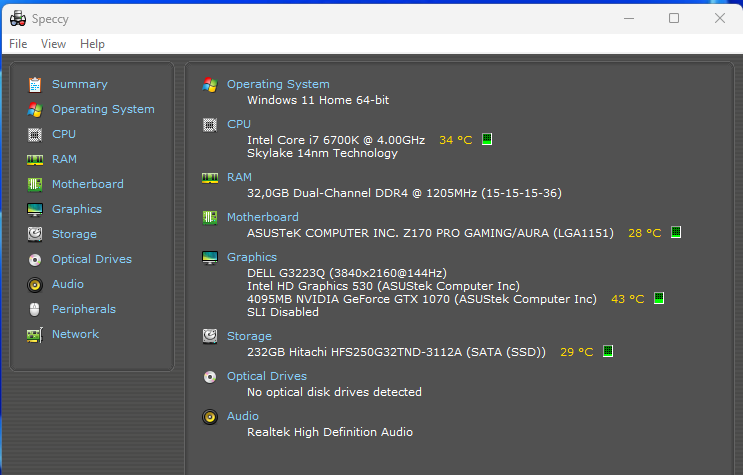 Selvbyg, 4 Ghz, 32 GB ram