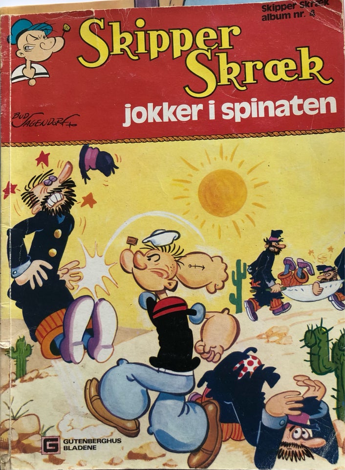 Skipper Skræk, Tegneserie