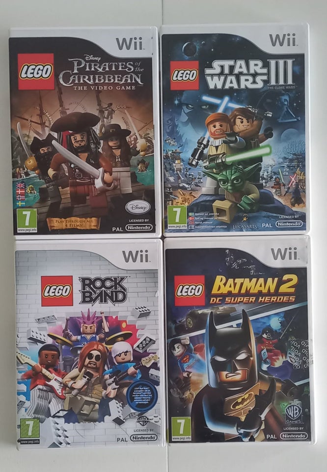 Wii Lego Spil, Nintendo Wii