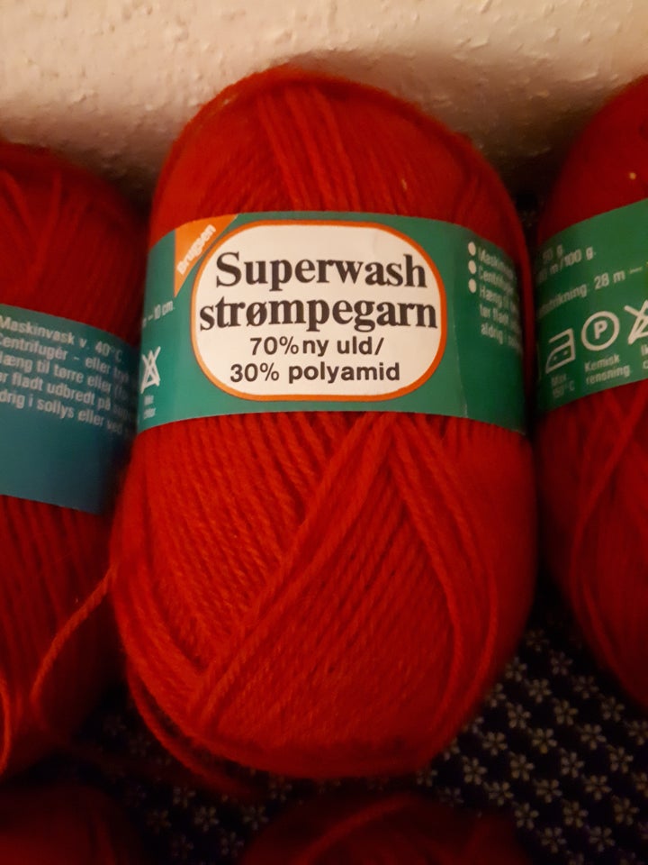 Garn, Superwash Strømpegarn