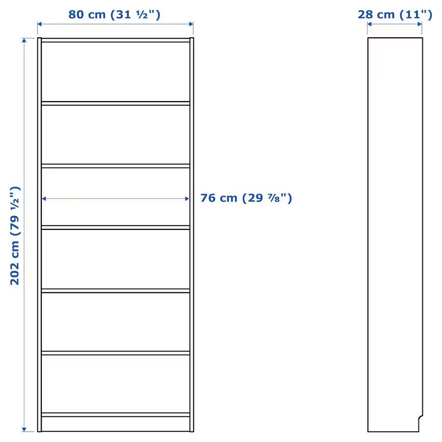 Reolsystem, IKEA Billy