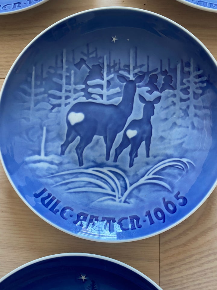 Porcelæn Jule-tallerkener BG