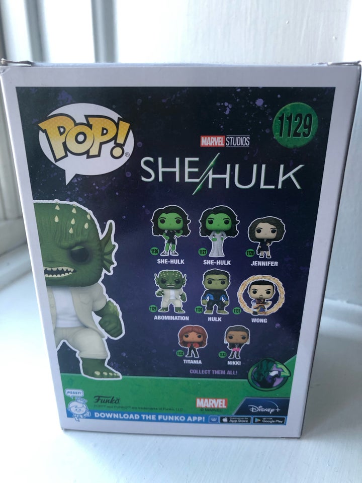 Funko pop Abomination, Marvel