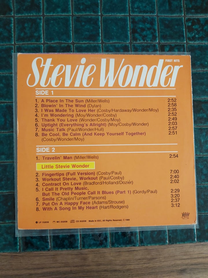 LP, Stevie Wonder, First hits