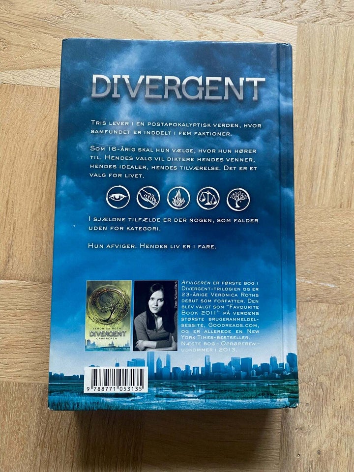 Divegent, Veronica Roth, genre: