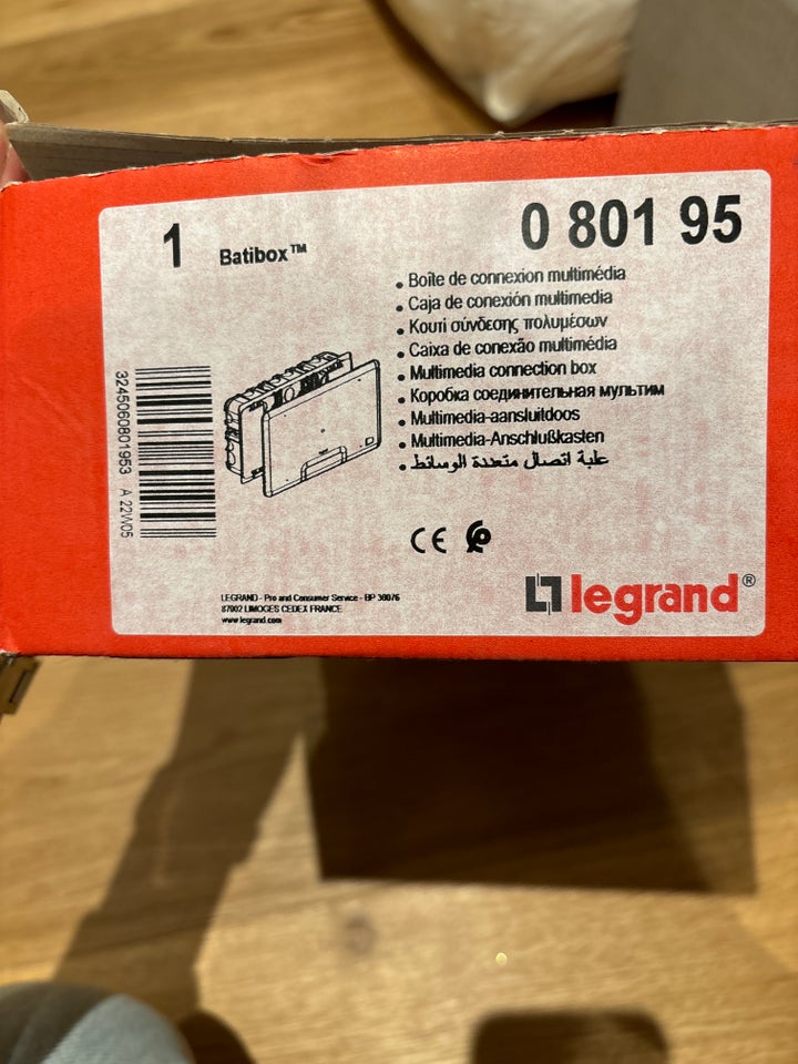 Installationsbox, Legrand,