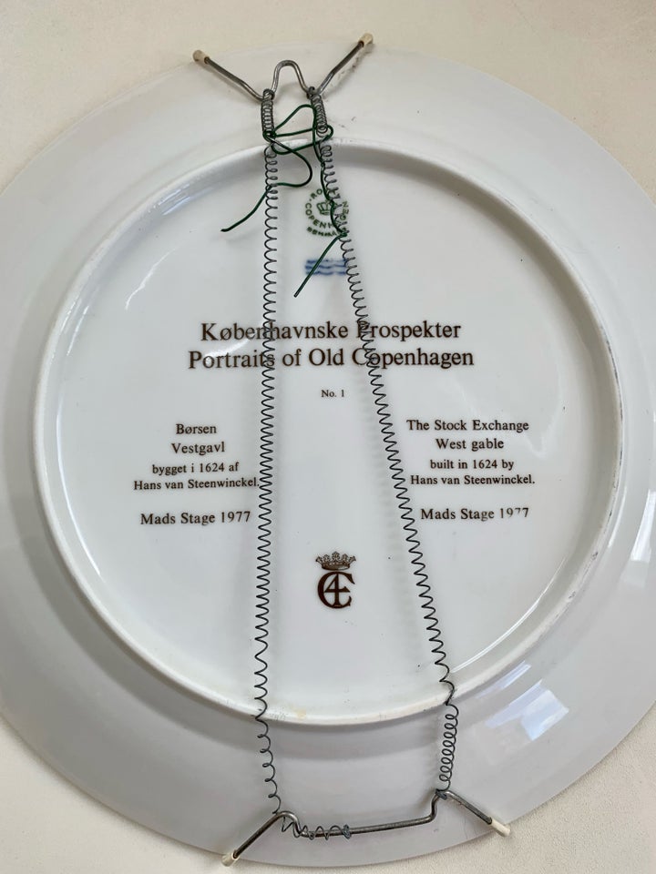 Porcelæn, Platte Københavnske