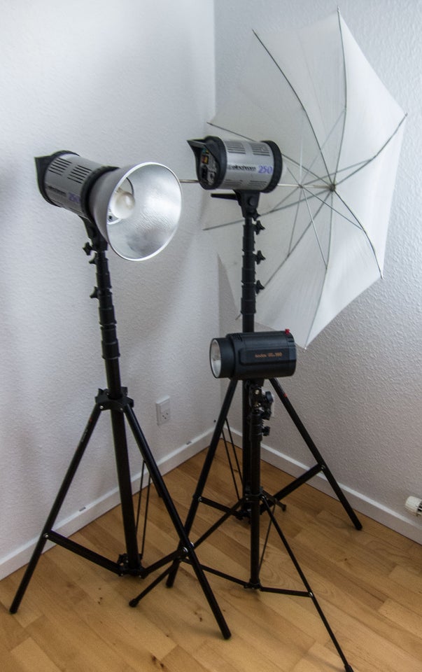 Flashanlæg, studie, Elinchrom