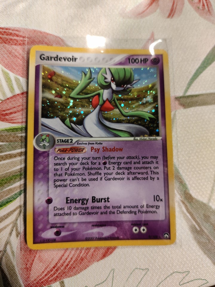 Samlekort, Gardevoir 9/108 holo