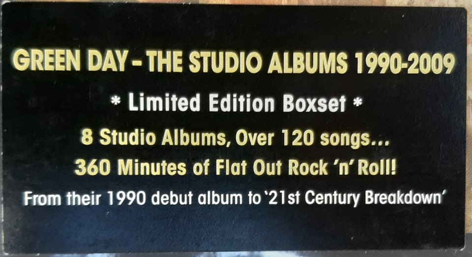 Green Day: The studio albums, rock