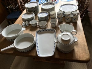 Porcelæn Stel Danild dråbe