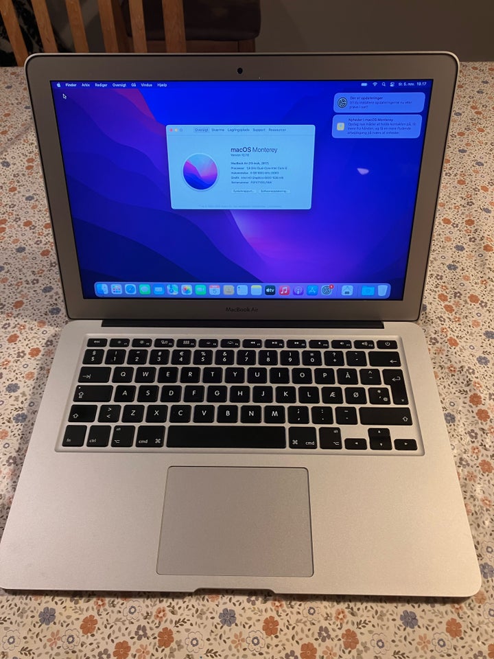 MacBook Air, 13-2017, 1,8 GHz