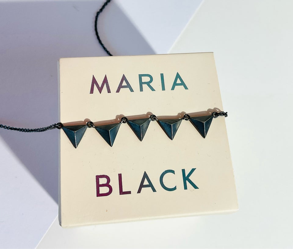 Halskæde, sølv, Maria Black