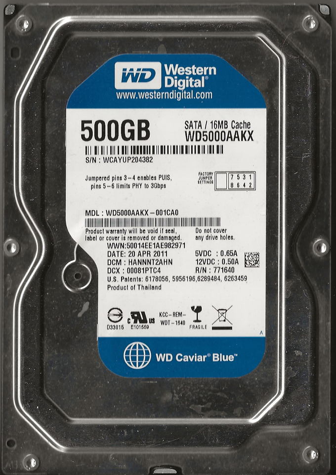 Western Digital harddiske