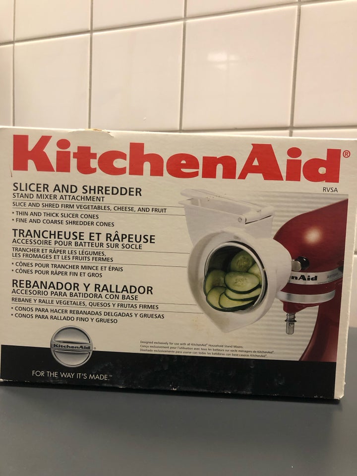 KitchenAid snitte og rive