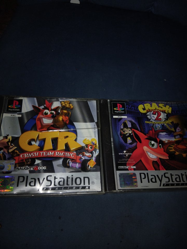 Crash bandicoot PS1 spil PS