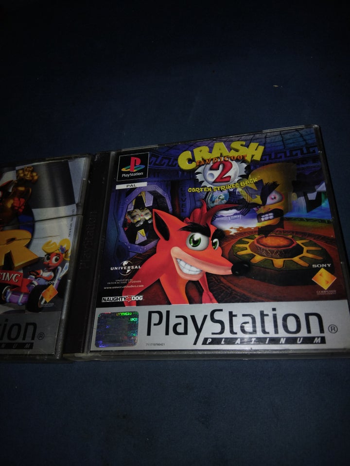 Crash bandicoot PS1 spil PS