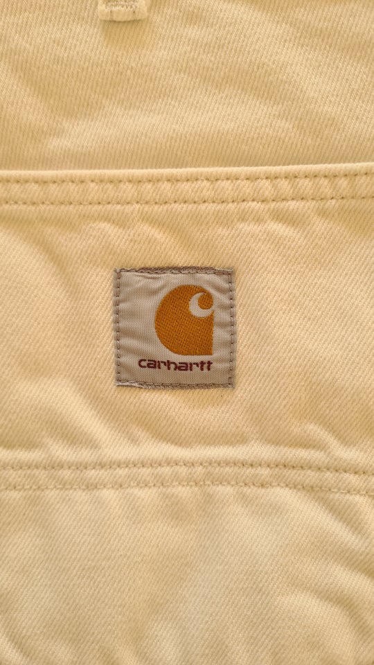 Jeans, Carhartt, hvide jeans str.