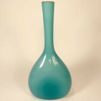 Glas Vase glaskunst retro vintage