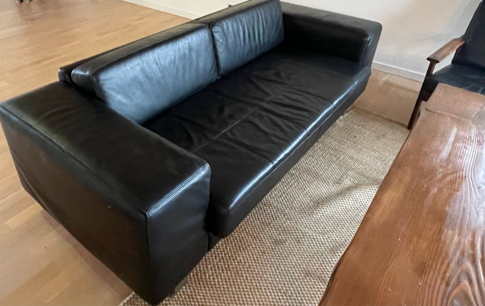 Sofa, læder